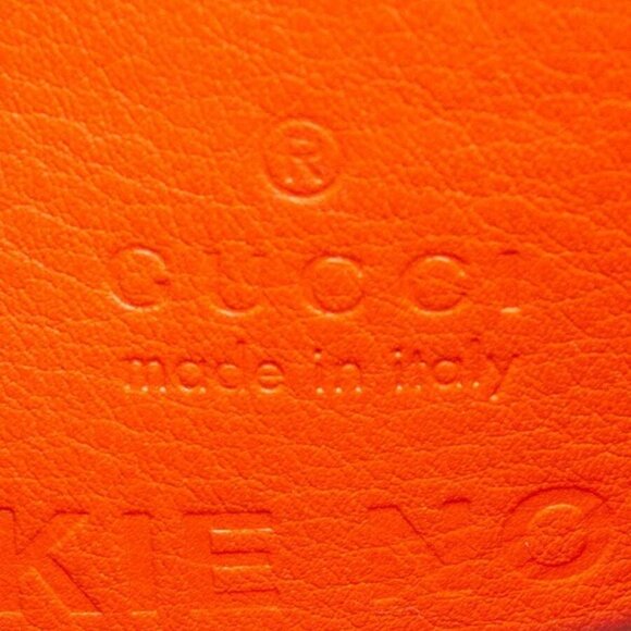 Gucci Orange/Black Python Jackie Notte Mini Chain Bag - Picture 9 of 12
